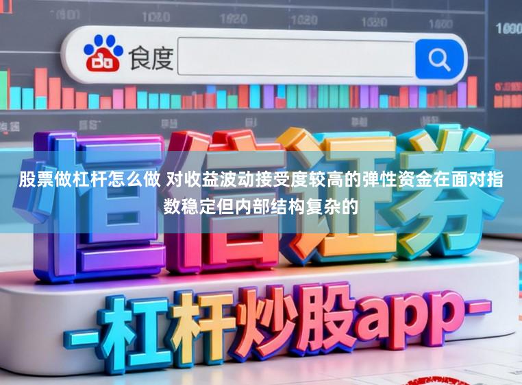 股票做杠杆怎么做 对收益波动接受度较高的弹性资金在面对指数稳定但内部结构复杂的