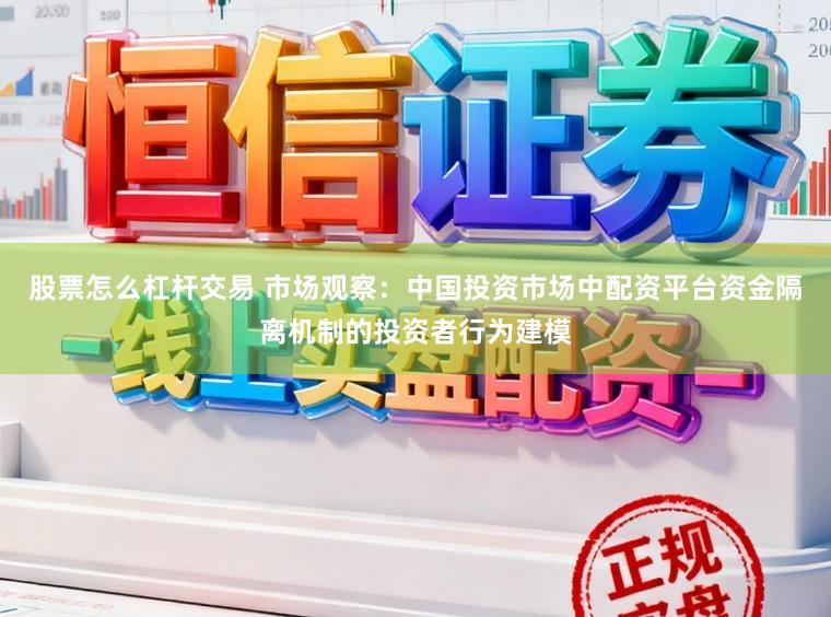 股票怎么杠杆交易 市场观察：中国投资市场中配资平台资金隔离机制的投资者行为建模