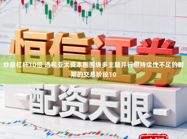 炒股杠杆10倍 透视亚太资本圈围绕多主题并行但持续性不足的时期的交易阶段10